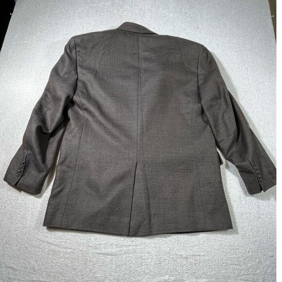 Jos. A. Banks Men’s 46R Brown 100% Wool 2-Button Blazer Sport Coat Office Jacket - Picture 2 of 8